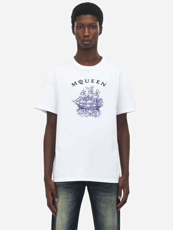 ALEXANDER MCQUEEN - Sailor Tattoo T-shirt - Item 839224QTADX0930